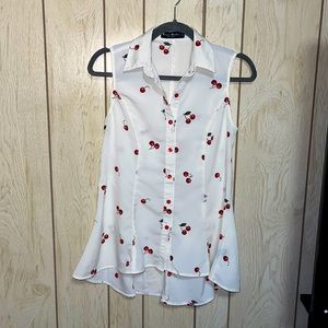 Knapp Studio Cherries print Blouse